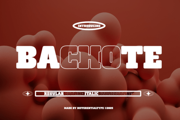 Bachote: A Bold, Warm Display Font That Earns Its Space