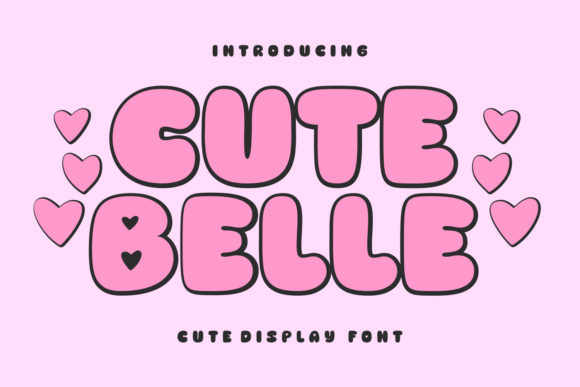 Cute Belle: A Joyful Display Font for Warm, Playful Branding
