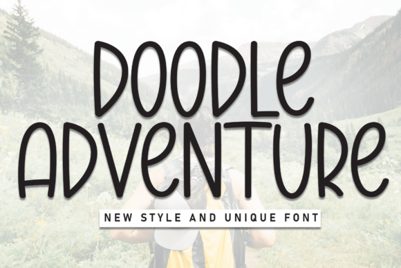 Doodle Adventure: A Playful Display Font Review for Real Branding Work