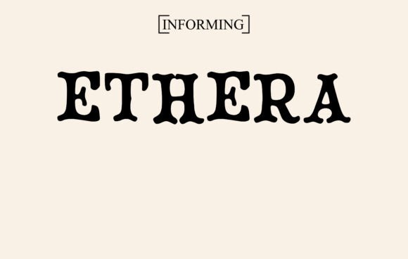 Ethera: A Display Font That Elevates Marketing Messaging