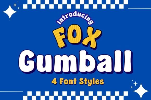 Fox Gumball: A Playful Display Font for Scroll-Stopping Campaigns