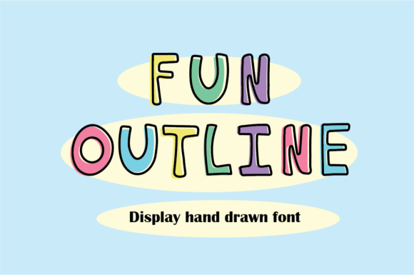 Fun Outline: A Playful Display Font That Lifts Your Brand