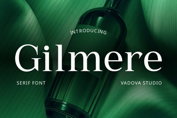 Gilmere Serif Font for Handmade Labels & Printables