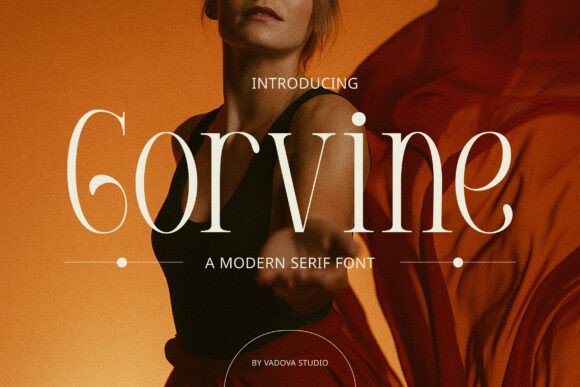 Gorvine Serif Font for Elegant Digital Branding