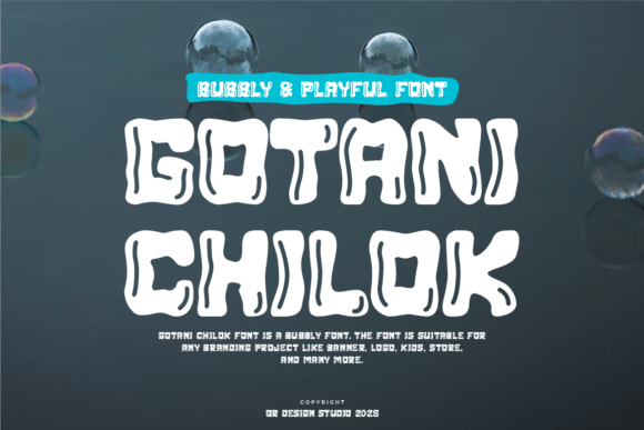 Gotani Chilok: A Bold Display Font That Builds Brand Trust