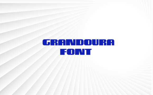 Grandoura: A Bold Display Font That Elevates Digital Branding