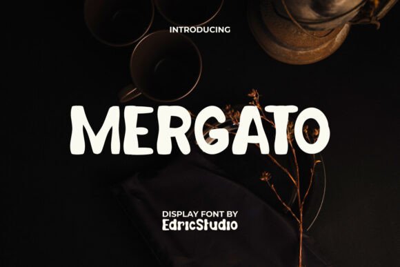Mergato: A Playful, Modern Display Typeface for Brand Identity