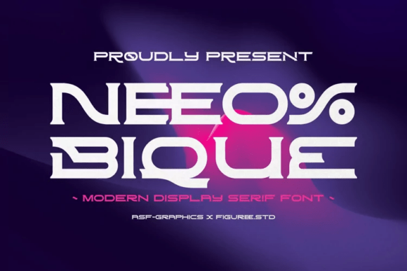 Neobique: A Modern Display Serif for Digital Elegance