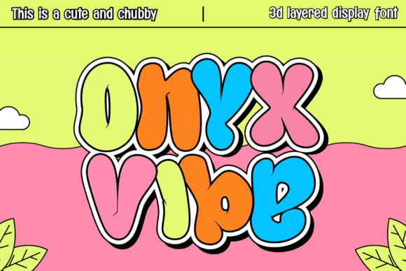 Onyx Vibe: A Display Font That Makes Your Headlines Feel Like a Smile