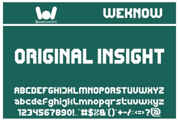 Original Insight: A Display Font That Elevates Real Business Branding
