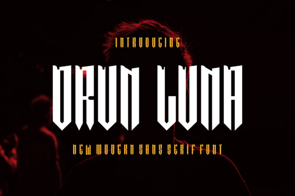 Orun Luna: A Bold, Authentic Display Font for Editorial Design