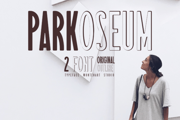 Parkoseum: A Display Font That Anchors Digital Branding With Architectural Grace