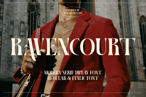 Ravencourt: A Display Serif Font That Commands Attention Online