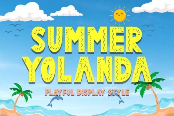 Summer Yolanda: A Display Font That Feels Like Sunlight