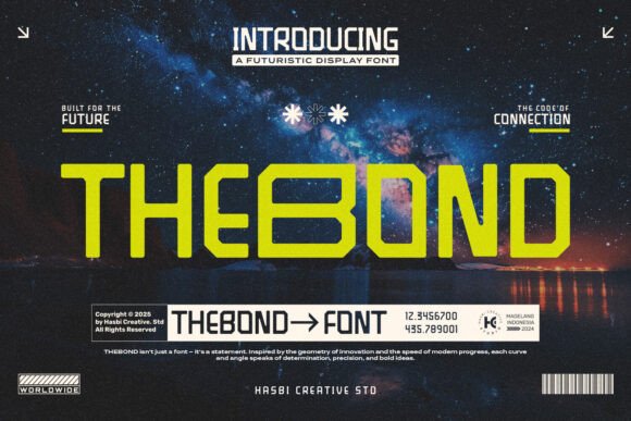 Thebond: A Display Font That Anchors Editorial Identity