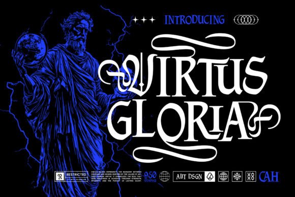 Virtus Gloria: A Blackletter Worth Trusting