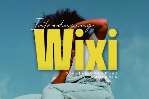 Wixi: A Bold Display Font That Commands Attention