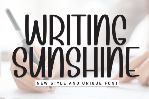 Writing Sunshine